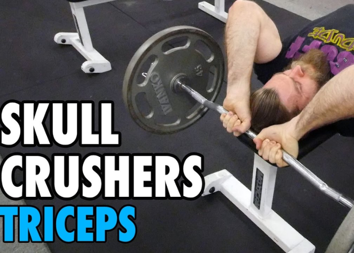 Build Insane Triceps by Doing Skull Crushers - Laz - Tymoff