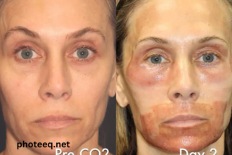 Day by Day Co2 Laser Resurfacing Recovery Photos